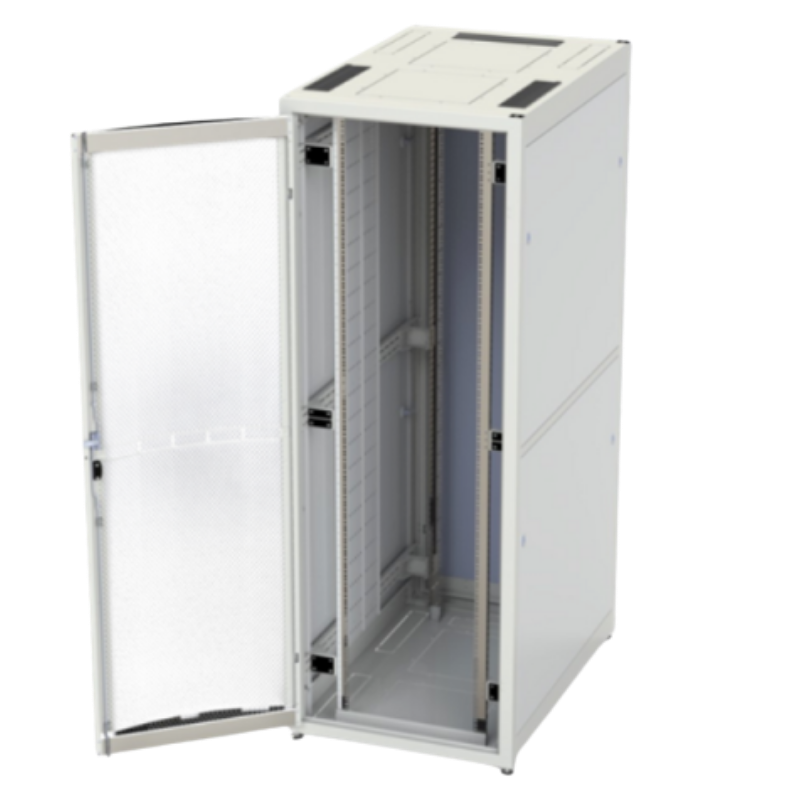 Rainford SafeServ SX Server Rack Curved Door Split Sides White
