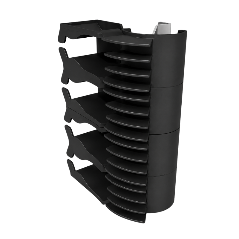 HUBER+SUHNER IANOS Cable Manager Rear 4U