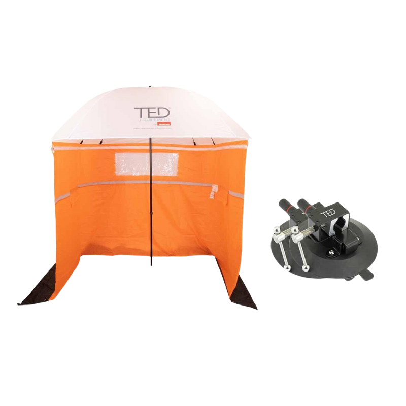 TED Umbrella Tent with 2 TED Clamps