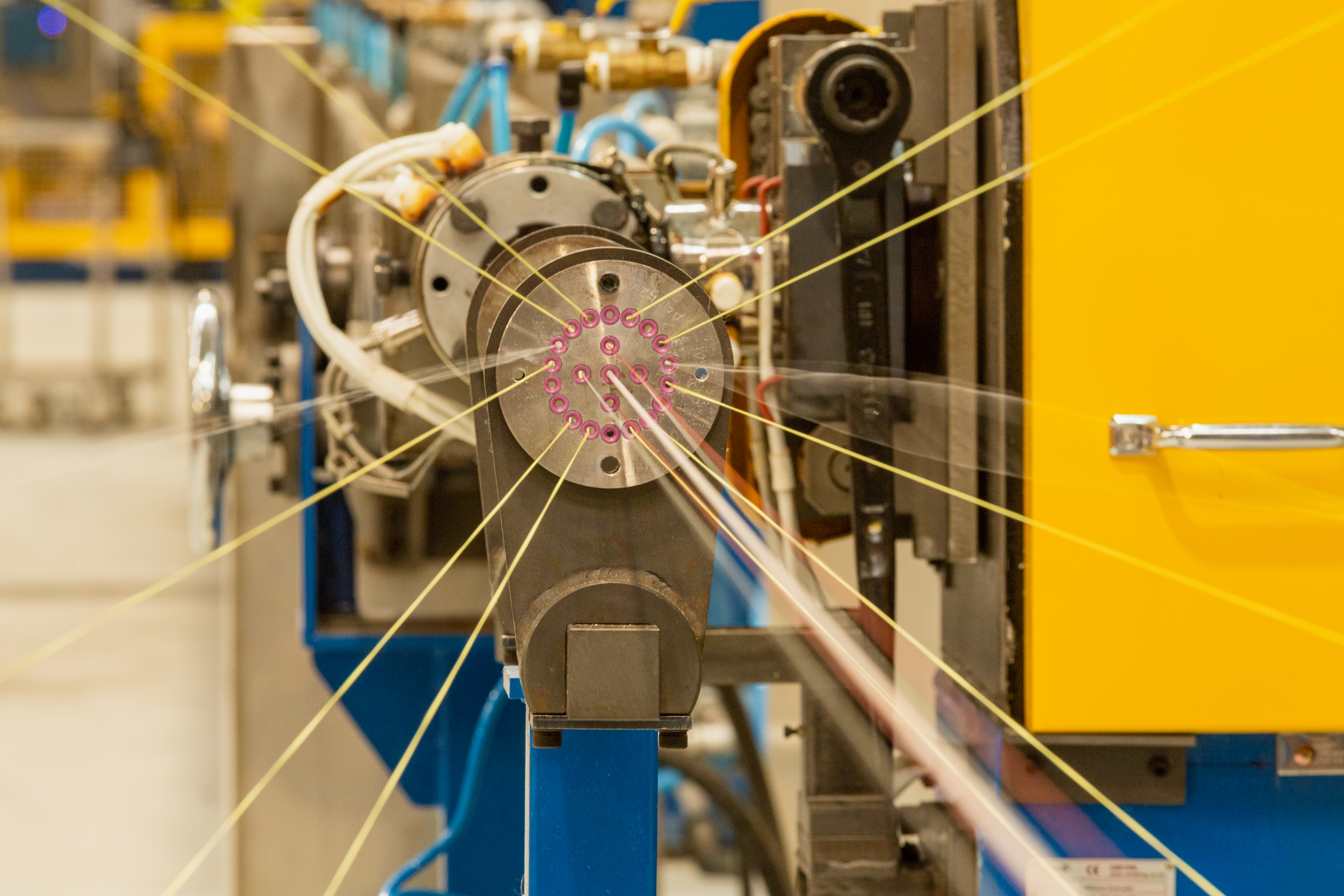 Telenco European optical cable manufacturing