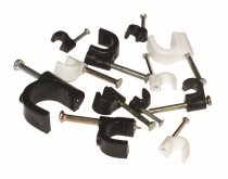 Cable Clips 10.0mm Black 100box