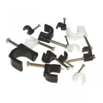 Cable Clips 22.0mm Black 50box