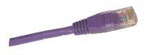 Cat 5E UTP Patch Lead Purple 0.5m