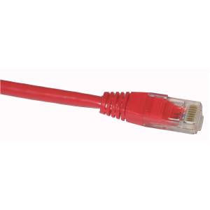 Cat 6 UTP Patch Leads Red