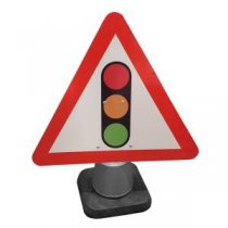 Cone Sign 'Traffic Lights'