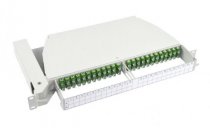 Pivoting Patch Panel 19″ 1U 24FO SC/APC G.657A2