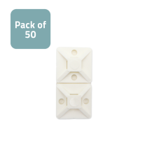 Cable Tie Natural Base MB3A 19x19mm - Pack of 50