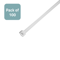 Cable Tie Natural 270mm x 4.8mm - Pack of 100