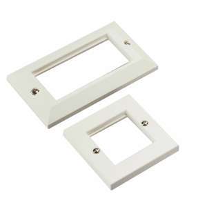 Face Plate Flat Double Gang
