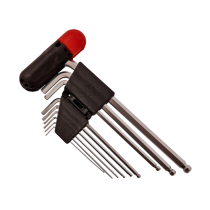 9 Piece Extra Long Ball End Hex Key Set