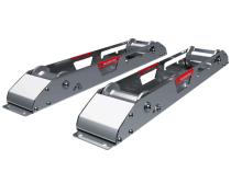 Cable Drum Roll-Off Rails RunpoTec AS 900 - Load 1700kg - Set of 2