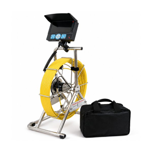 Duct Video Inspection Kit 60m Rod - 38mm Camera