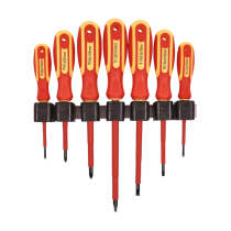 7 Piece VDE Electrical Screwdriver Set - 1000V