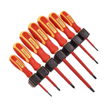 7 Piece VDE Electrical Screwdriver Set - 1000V