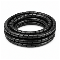 Telenco Spiral Cable Abrasion Protector – 16mm – Black – 1m – Pack of 10