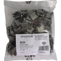 Telenco B20: Standard Buckle - 100-unit bag
