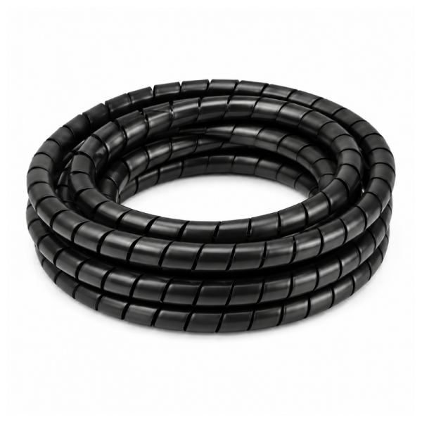 Telenco Spiral Cable Abrasion Protector – 33mm – Black – 1m – Pack of 10