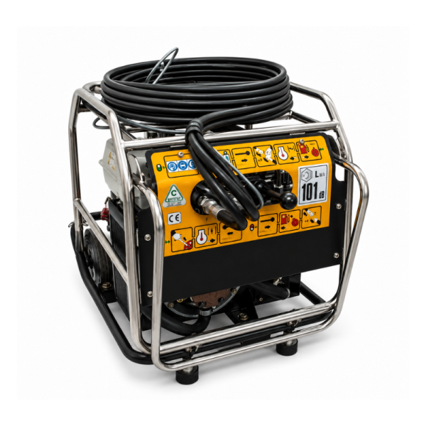 CBS Petrol Hydraulic Power Pack - (H)615mm x (W)530mm x (L)720mm