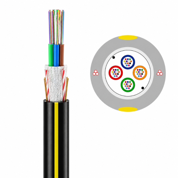 Ultra Lightweight (ULW) Aerial Cable – 48F – G657A1 – Singlemode – Anti Rodent – 7.0mm – Per Metre
