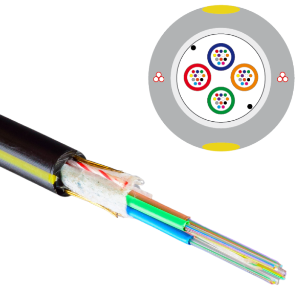 ULW Aerial Cable G657A1 48F Anti Rodent (OQM 4km)