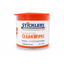 Sticklers™ CleanWipes Fibre Optic Wipes - Pack of 90