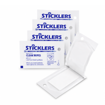 Sticklers™ CleanWipes Singles Outdoor Fibre Optic Wipes - Pack of 50