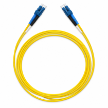 Telenco Patchcord – Yellow – Duplex – LC/UPC to LC/UPC – G.657A2 – 2.0mm – 1m