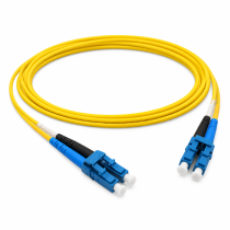 Telenco Patchcord – Yellow – Duplex – LC/UPC to LC/UPC – G.657A2 – 2.0mm – 2m