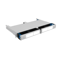 HUBER+SUHNER IANOS Fibre Chassis Unloaded 12 Module Capacity 85102690 Grey (H) 1U