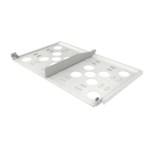 HUBER+SUHNER IANOS Rear Cable Manager 85069473 Grey (H) 1U