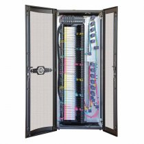 LISA Distribution rack 900x300 47U 19'' black