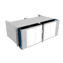 HUBER+SUHNER IANOS Fibre Chassis Unloaded 48 Module Capacity 85103010 Grey (H) 4U