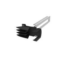 HUBER+SUHNER IANOS® Cable Manager Rear 1U