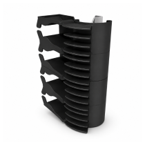 HUBER+SUHNER IANOS® Cable Manager Rear 4U