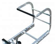 Roof Ladder Double Section 2.94m - 4.67m 11+9 rungs