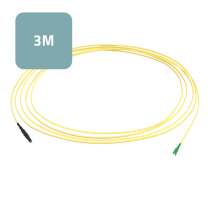 Corning Evolv® Test Jumper with Pushlok™ Technology, 1F SC/APC Simplex - 3m