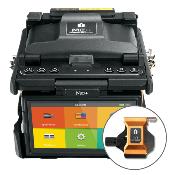 INNO Fusion Splicer M7+ Active V-Groove Cladding Alignment - With IoT and GPS