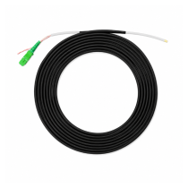 Telenco Dual Sheath Internal/External Lead-In Cable 1F SC/APC - 10m Pigtail 