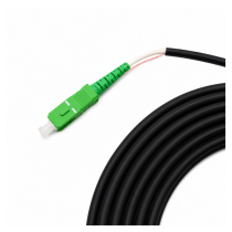 Telenco Dual Sheath Internal/External Lead-In Cable 1F SC/APC - 10m Pigtail