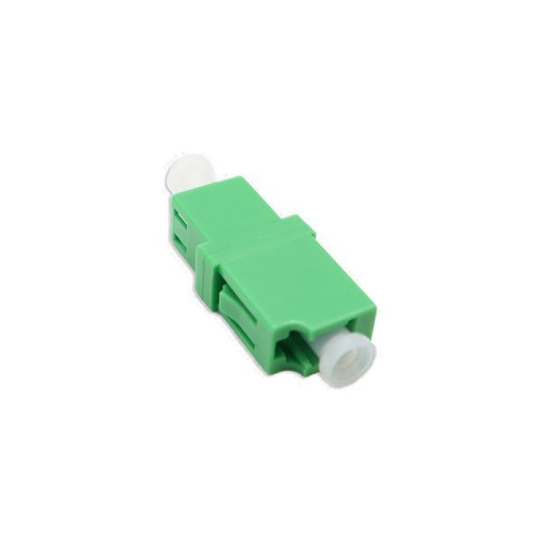 Adaptor Simplex LC/APC single mode with plastic clip - - Telenco UK