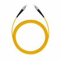 Telenco Patchcord – Yellow – Simplex FC/UPC to FC/UPC – G.657A2 – 2.0mm – 3m