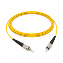 Telenco Patchcord – Yellow – Simplex FC/UPC to FC/UPC – G.657A2 – 2.0mm – 3m