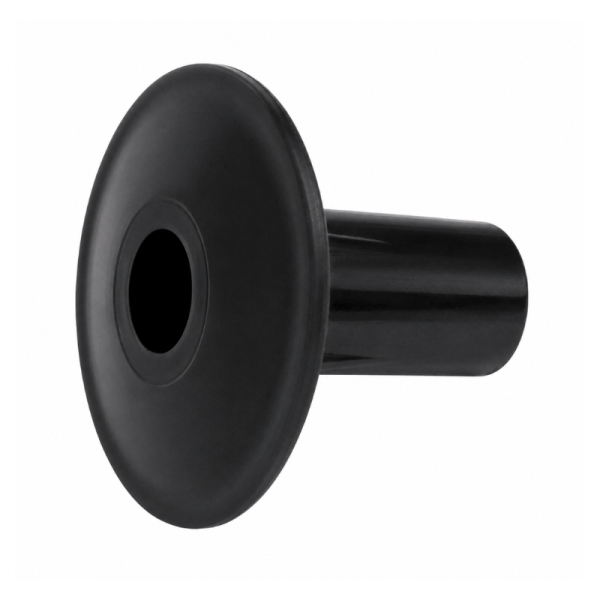 Plastic Hole Tidy Black - Pack of 100