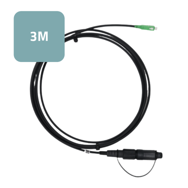 Telenco Test Jumper DROPTIC LM2BK_1FO G657A2 OPTITAP-SC/APC - 3m