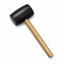 Black Rubber Mallet - 16oz