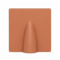 Cable Entry Exterior Cover Plate - Brown