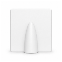 Cable Entry Exterior Cover Plate - White