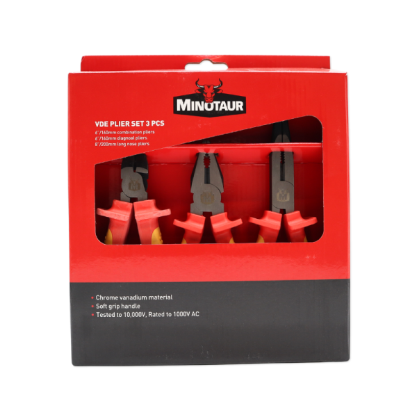 Pliers Set 3 Piece VDE
