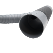 Duct PVC Swept 'T' 54/56 (96.5 - 54mm) - Grey