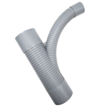 Duct PVC Swept 'T' 54/56 (96.5 - 54mm) - Grey